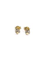 Orecchini Stocco Gioielli Bambino in Oro giallo Zircone ORS 117 - ORS 117